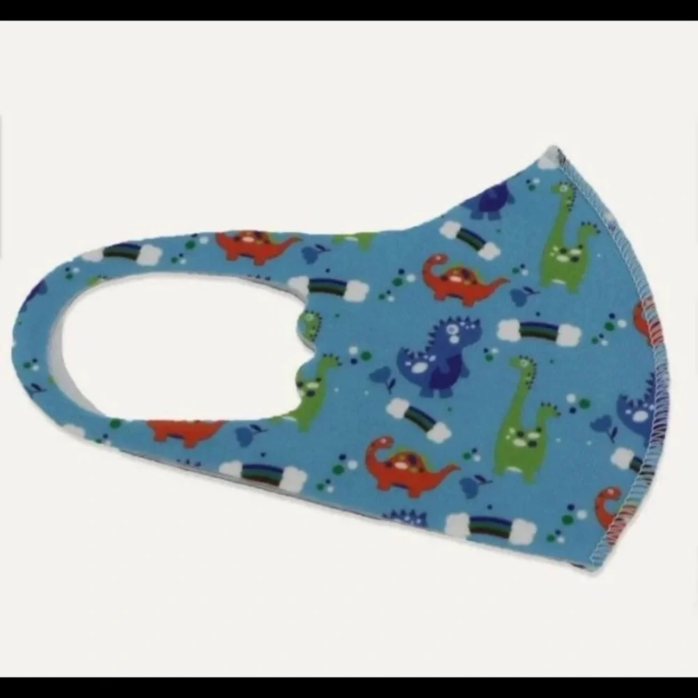 Kids Dinosaur Face Mask